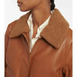 Gabriela Hearst Grant Leather Jacket -Gabriela Hearst Sales unnamed file 819