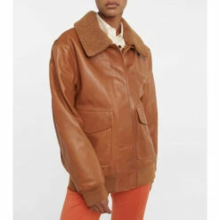 Gabriela Hearst Grant Leather Jacket -Gabriela Hearst Sales unnamed file 820