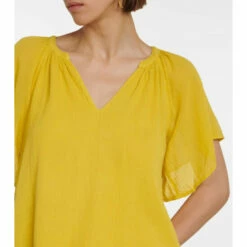 Velvet Ashlyn Cotton Gauze Blouse -Gabriela Hearst Sales unnamed file 841