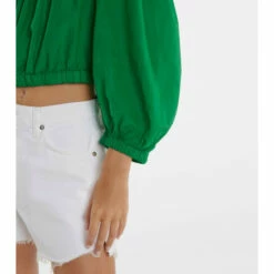 Velvet Cotton And Silk Top -Gabriela Hearst Sales unnamed file 851