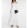Gabriela Hearst Oskar Off-shoulder Midi Dress -Gabriela Hearst Sales unnamed file 874