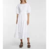 Gabriela Hearst Galetta Off-shoulder Cotton Midi Dress 1 Gabriela Hearst Galetta Off-shoulder Cotton Midi Dress -Gabriela Hearst Sales unnamed file 887