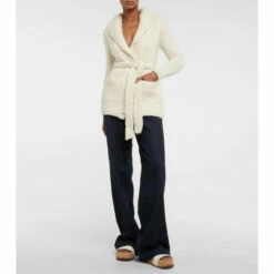 Gabriela Hearst Cashmere Belted Cardigan
